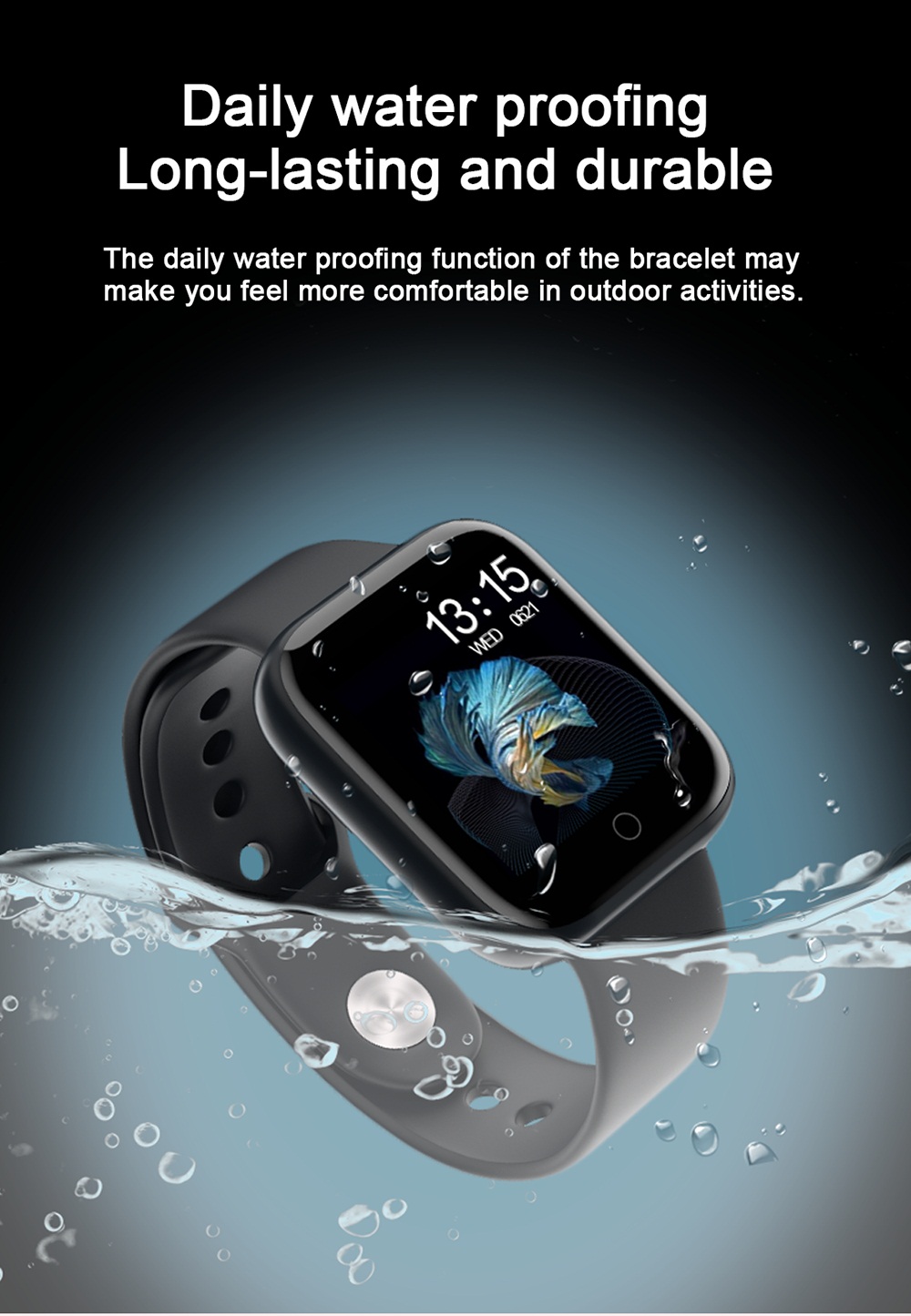 Women IP68 Waterproof Smart Wa - Smartwatch Iphone Watch For Men ulasan dan harga
