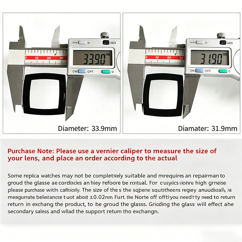 Square Domed Mineral Watch Cry - Watch Crystal Replacement ulasan dan harga