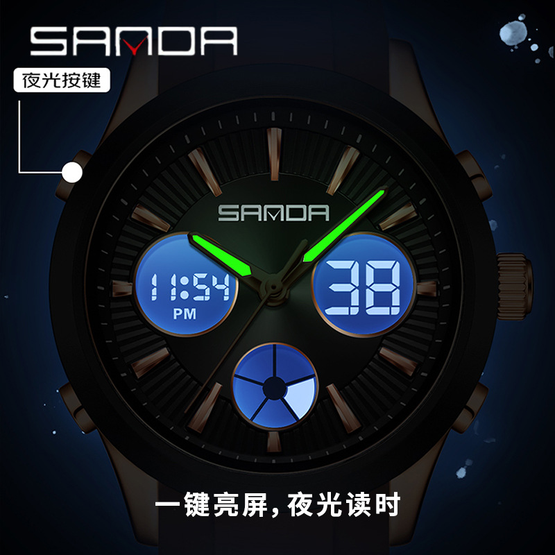 SANDA electronic watch luminou - Smartwatch Watches For Girls ulasan dan harga