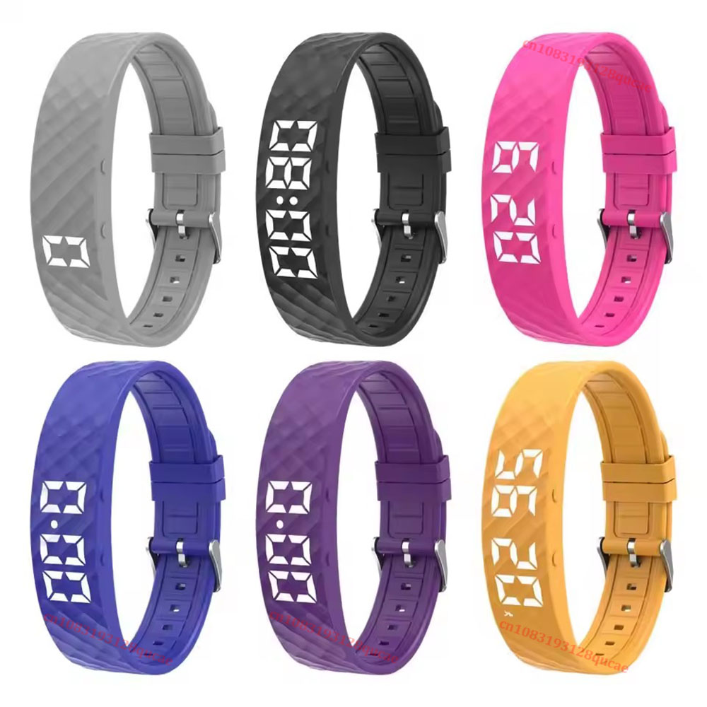 Vibrating Alarm Clock Watch He - Smartwatch Square Watches For Men ulasan dan harga