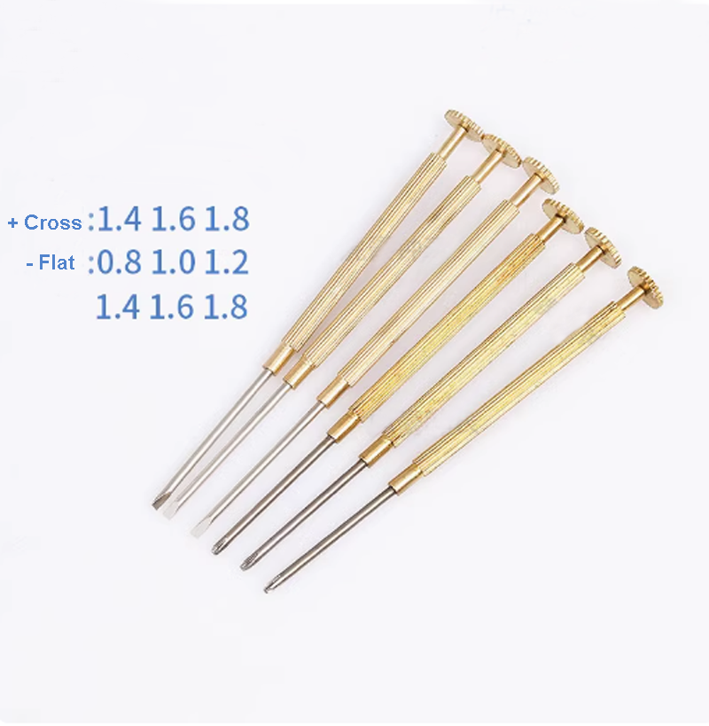 Small Size Metal Slotted Screw - Watchmaker Screwdriver ulasan dan harga
