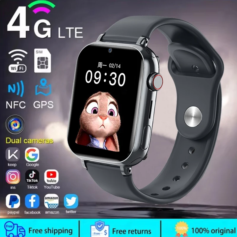 2025 Smart Watch Kids LBS Loca - Smartwatch Watches For Kid Boy Waterproof ulasan dan harga