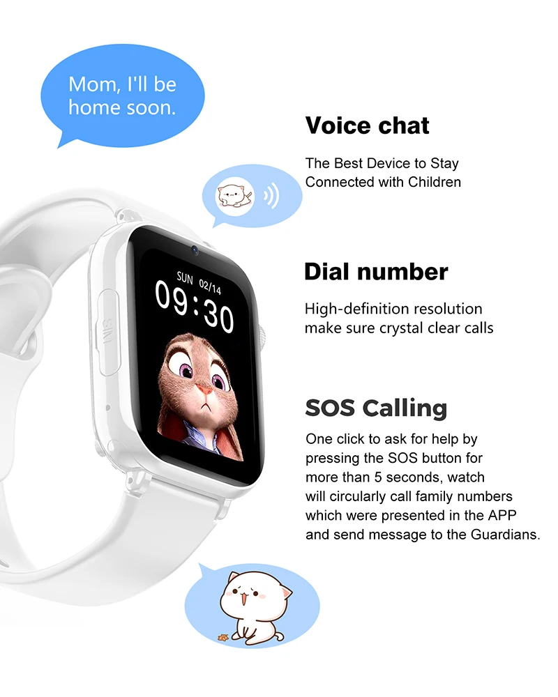 2025 Smart Watch Kids LBS Loca - Smartwatch Watches For Kid Boy Waterproof ulasan dan harga