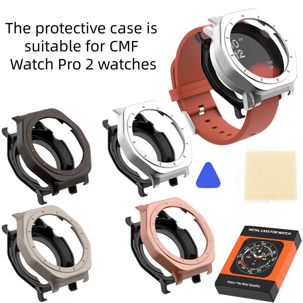 Metal case for CMF BY NOTHING  - Smartwatch Nothing Watches ulasan dan harga