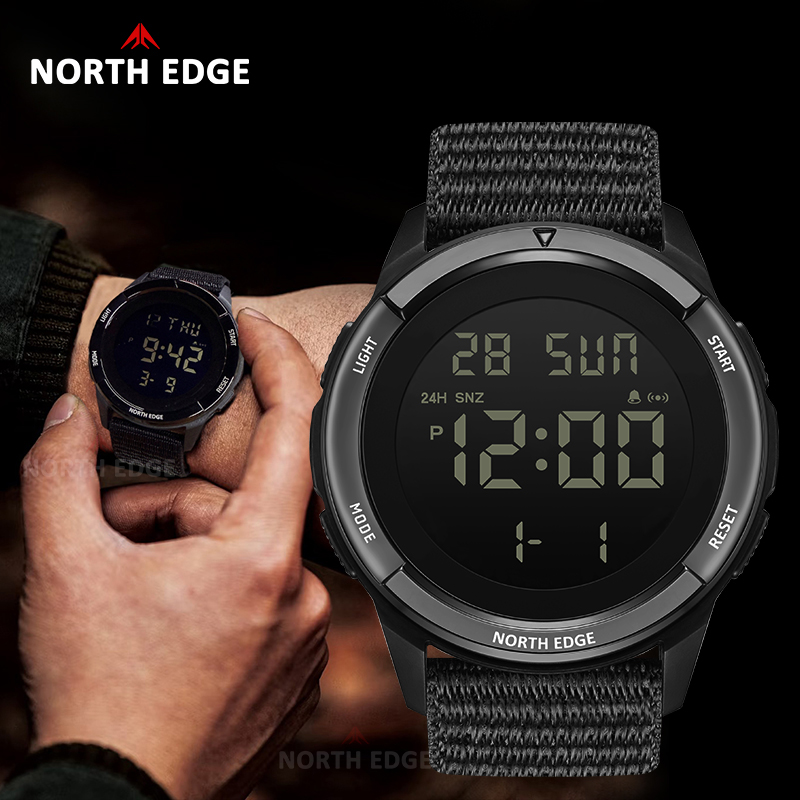 NORTH EDGE 2025 TERRAX Men's D - Smartwatch Digital Watches For Men ulasan dan harga