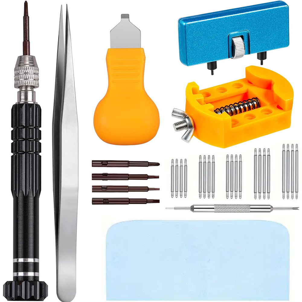 32 pcs Watch Battery Replaceme - Watchmaker Screwdriver ulasan dan harga