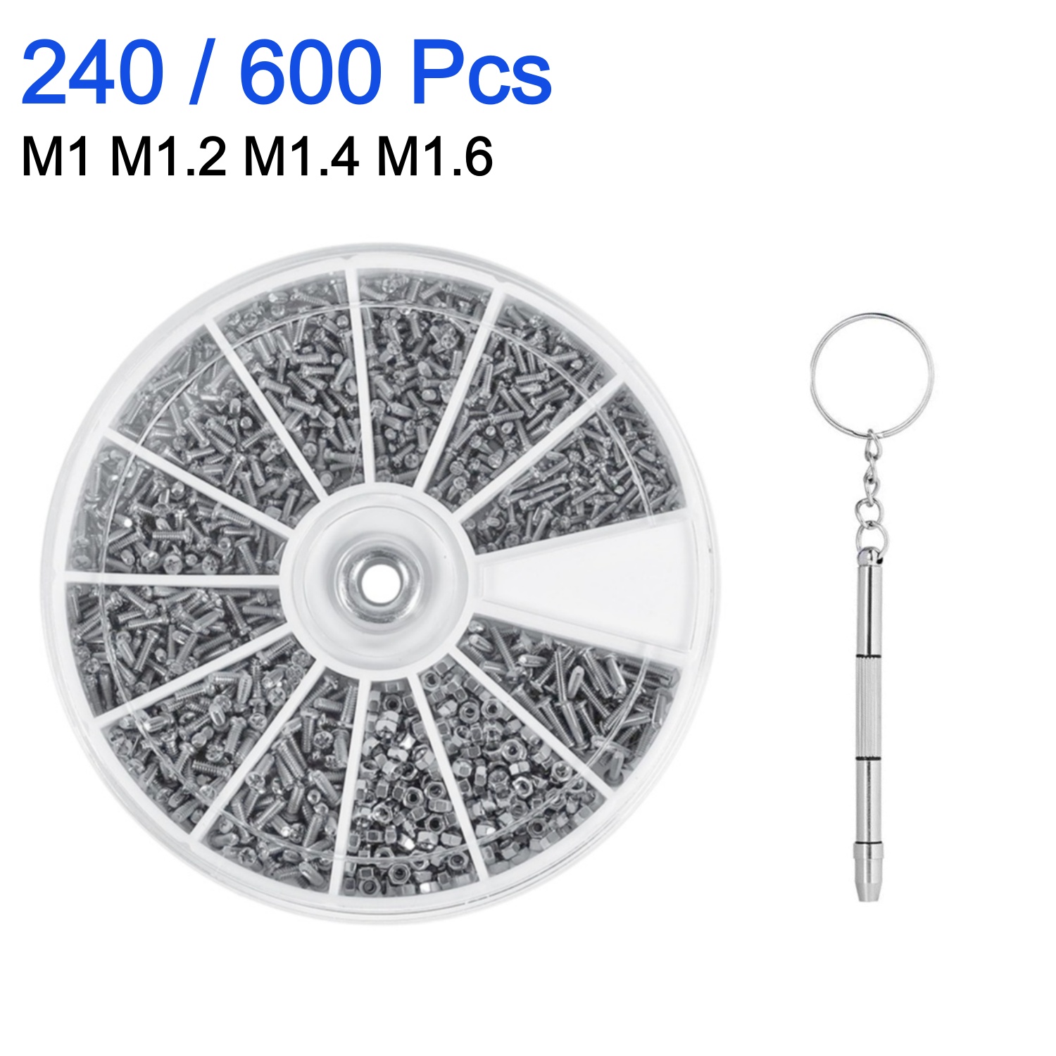 240/600Pcs small screw nut scr - Watchmaker Screwdriver ulasan dan harga