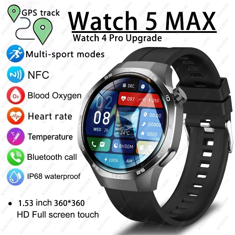 2025 New Watch 5 MAX Smart Wat - Smartwatch Watches Gift For Women ulasan dan harga