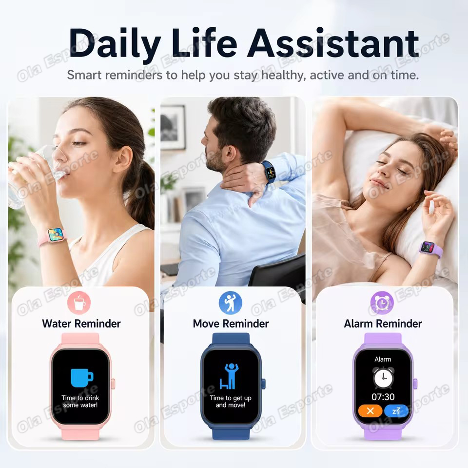 Smart Watch Plus Men Women Plu - Smartwatch Digital Watches For Men ulasan dan harga