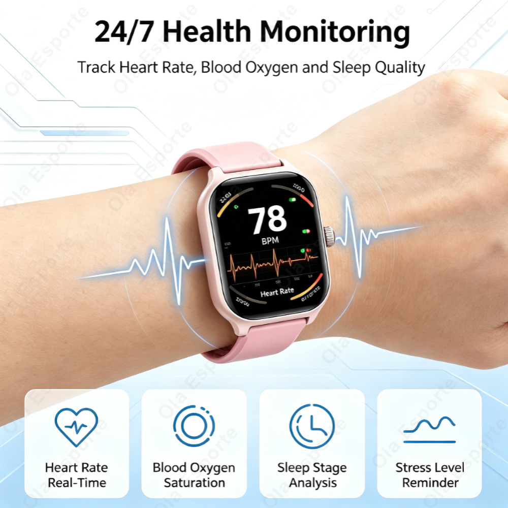 Smart Watch Plus Men Women Plu - Smartwatch Digital Watches For Men ulasan dan harga