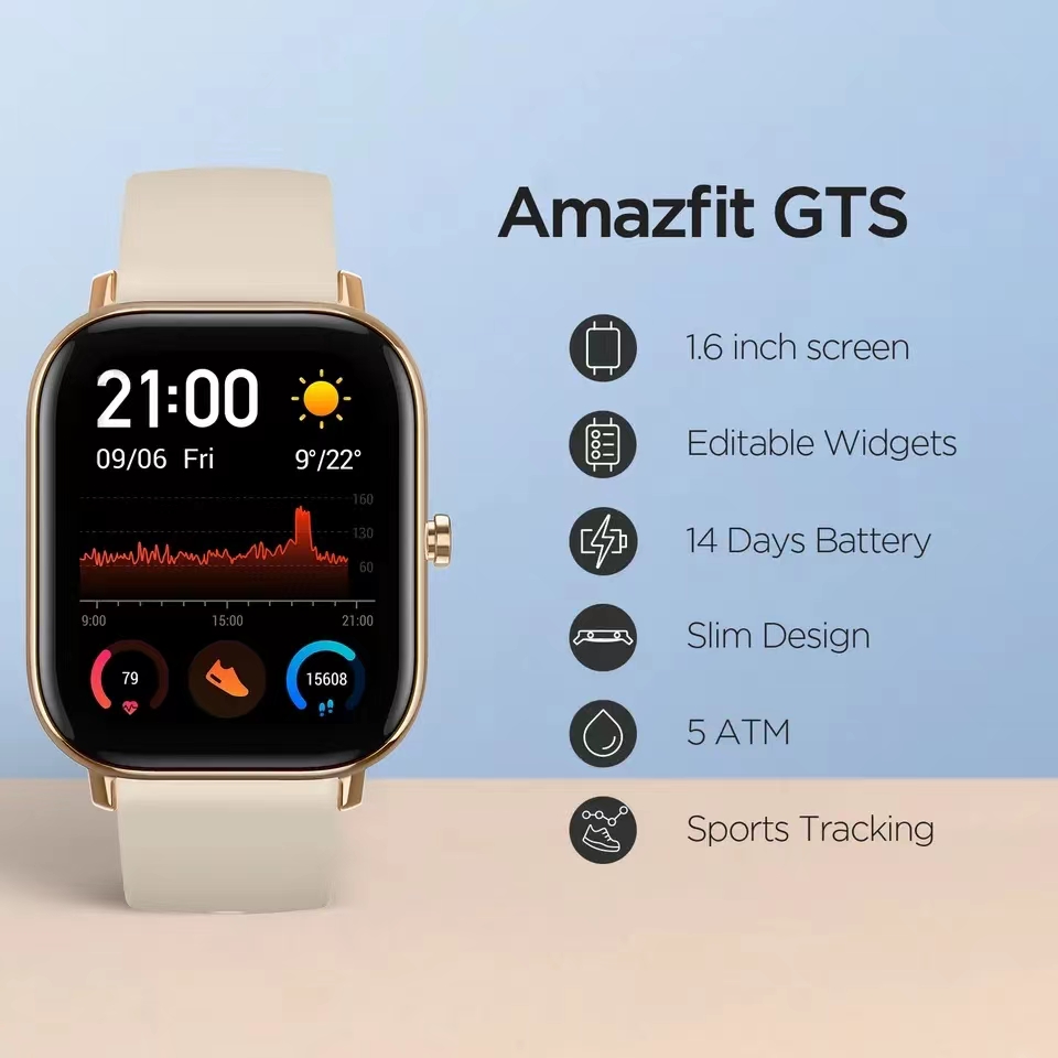 Amazfit GTS Smart Watch For Me - Smartwatch Refurbished Watches ulasan dan harga