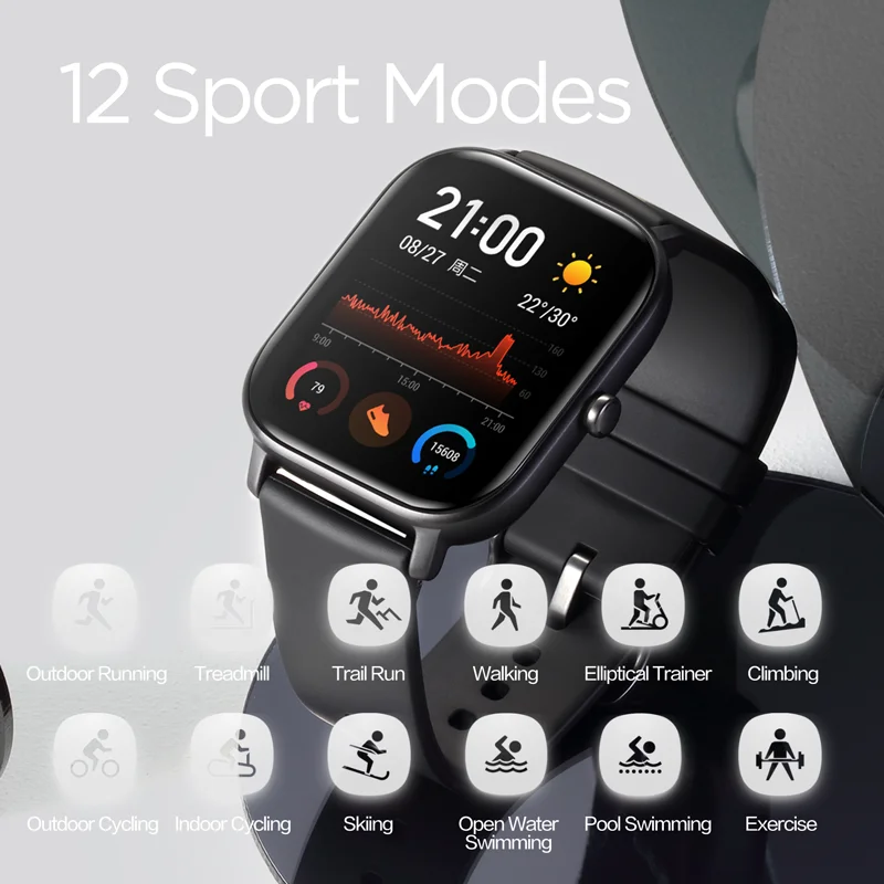 Amazfit GTS Smart Watch For Me - Smartwatch Refurbished Watches ulasan dan harga