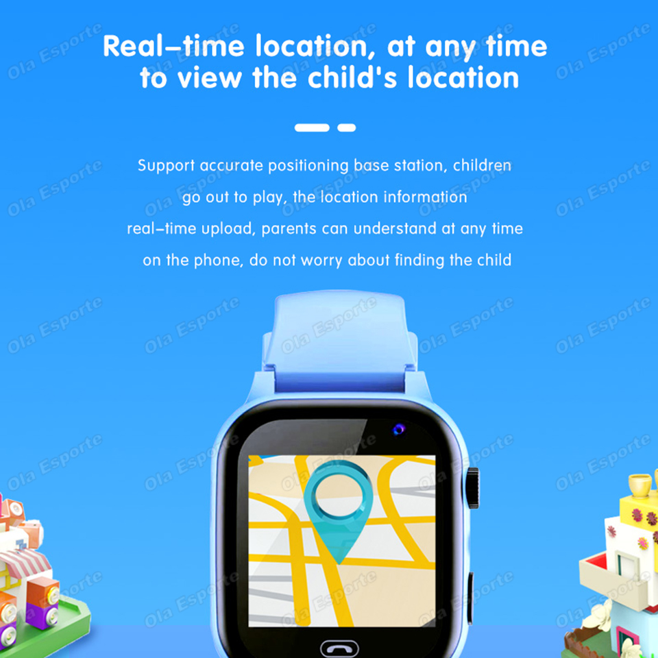 2027 Kids 5G Smart Watch GPS S - Smartwatch Watches For Kid Boy Waterproof ulasan dan harga