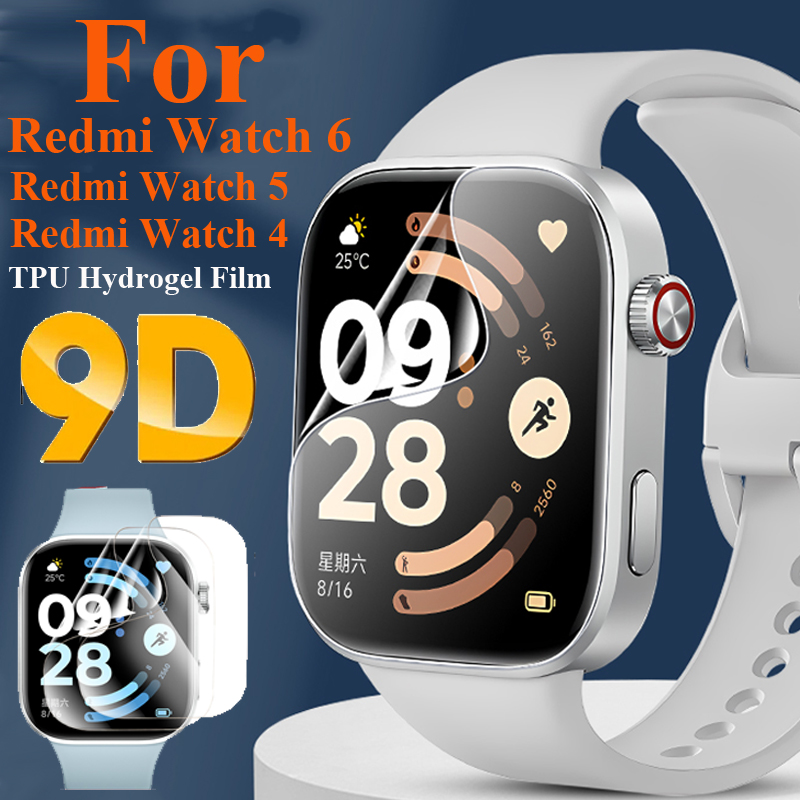 1-5PCS Hydrogel Protective Fil - Watch Redmi ulasan dan harga