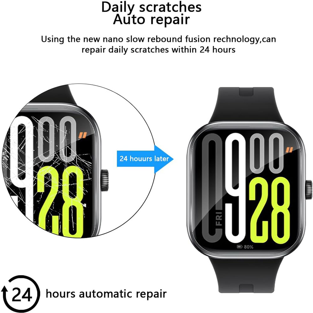 1-5PCS Hydrogel Protective Fil - Watch Redmi ulasan dan harga