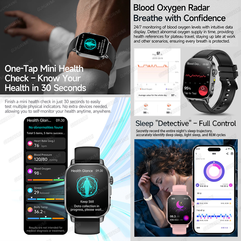 2026 New Health Smart Watch Pr - Smartwatch Watches Gift For Women ulasan dan harga