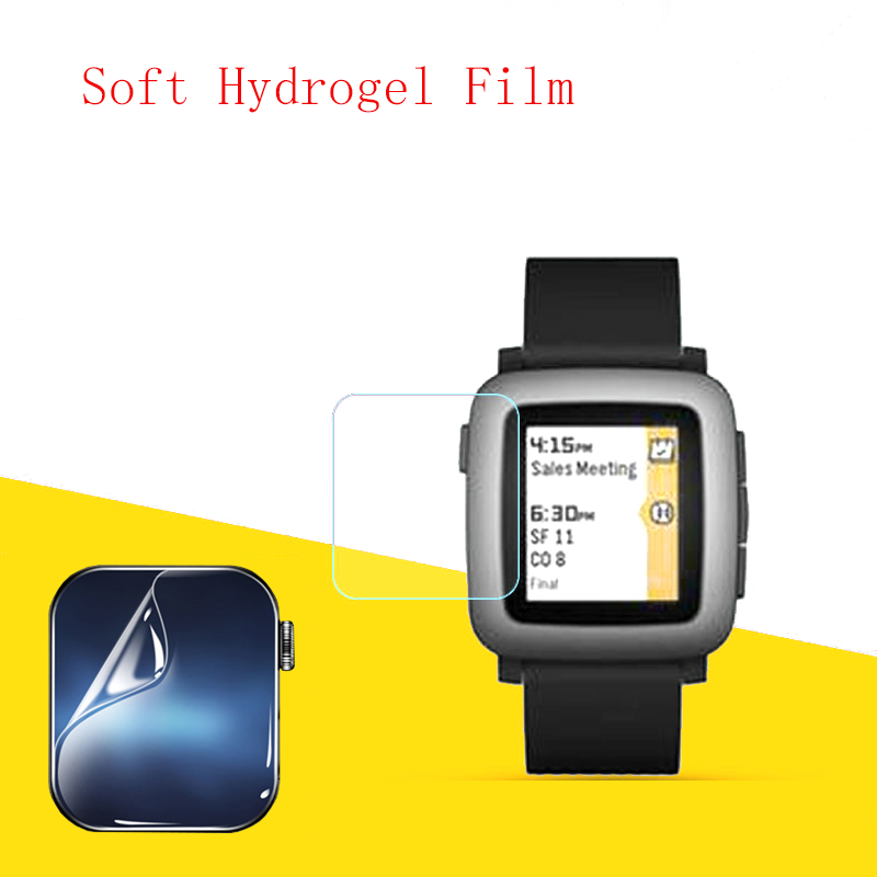 Soft Hydrogel Film Clear HD Tr - Smartwatch Pebble Watches ulasan dan harga
