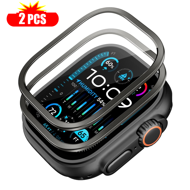 2pcs Tempered Glass for Apple  - Smartwatch Watches Gift For Women ulasan dan harga