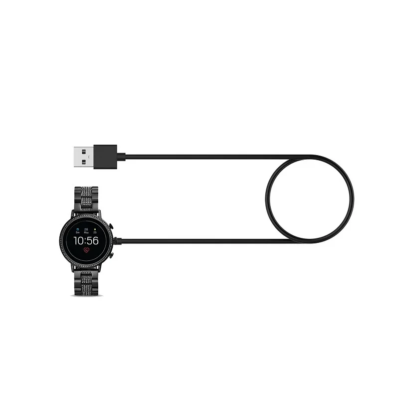 1M USB Charging Cable For Foss - Fossil Watches Smartwatch Gen 6 ulasan dan harga
